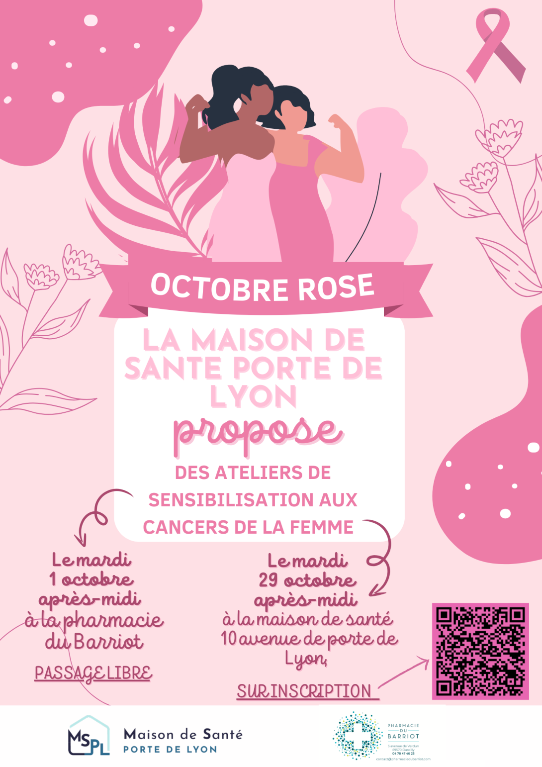 affiche oct rose